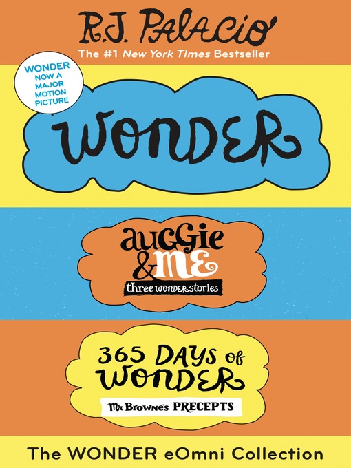 Title details for Wonder / Auggie & Me / 365 Days of Wonder by R. J. Palacio - Wait list